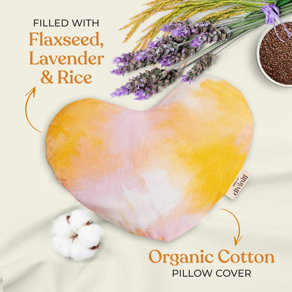 Love Yourself with Our Heart Shaped Weighted Lavender Eye Mask – Perfect for Sleep, Meditation, and Migraine Relief! 🌿💤✨